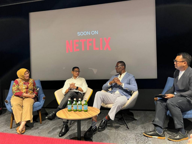 Dorong Film Lokal Go International, Sandiaga Kunjungi Netflix Singapura