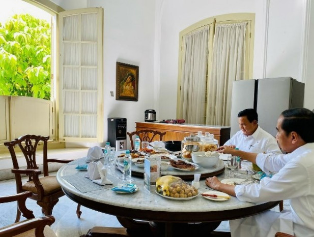 Jokowi Akui Pertemuan dengan Prabowo di Bogor Bahas Politik