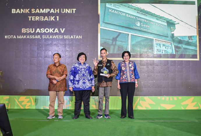 Bank Sampah Binaan Pegadaian Dinobatkan Sebagai yang Terbaik