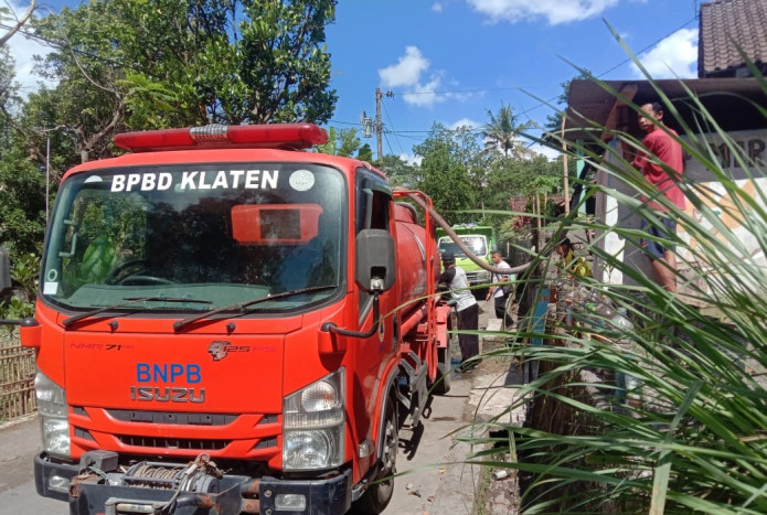 Musim Kemarau, 51 Desa di Kabupaten Klaten Terancam Krisis Air Bersih