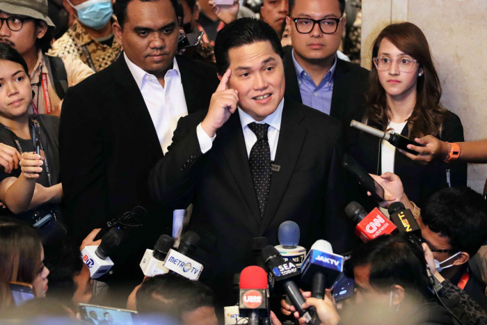 Erick Thohir Kandidat Potensial Dampingi Ganjar Dan Prabowo 