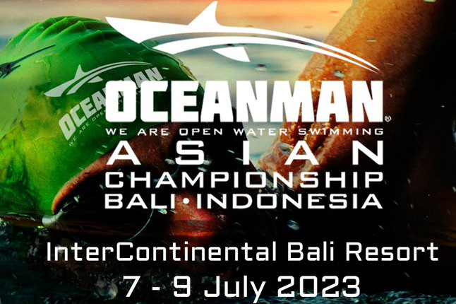 Duo Sutanto Gelar Oceanman Asian Championship Bali Indonesia 2023