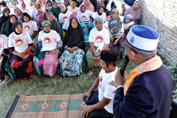 Sukarelawan Ini Edukasi Tata Cara Salat dengan Hudhur Al Qalbi di Serdang Bedagai