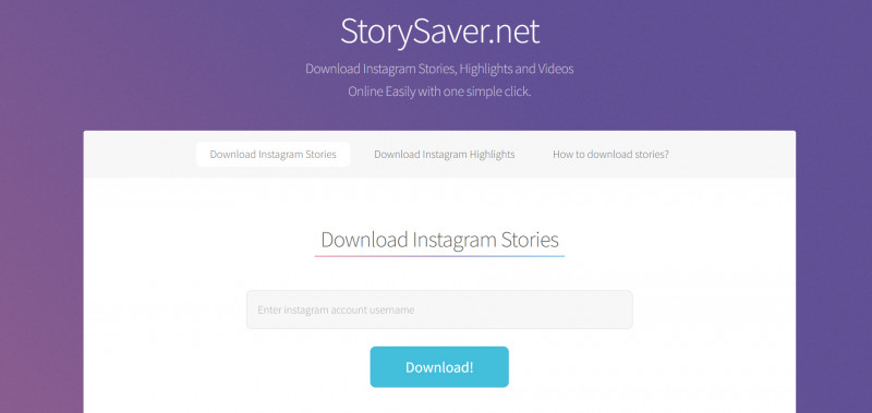 Download Instagram Story dengan Mudah Lewat Storysaver Net