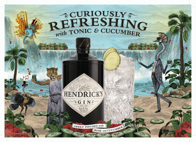 Sambut World Cucumber Day, Hendrick’s Buat Gin dari Kelopak Mawar dan Timun 