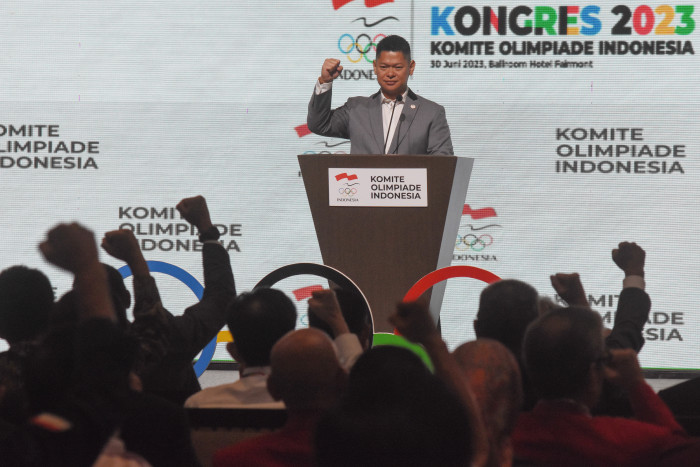 Menang Aklamasi, Raja Sapta Oktohari Kembali Pimpin Komite Olimpiade Indonesia