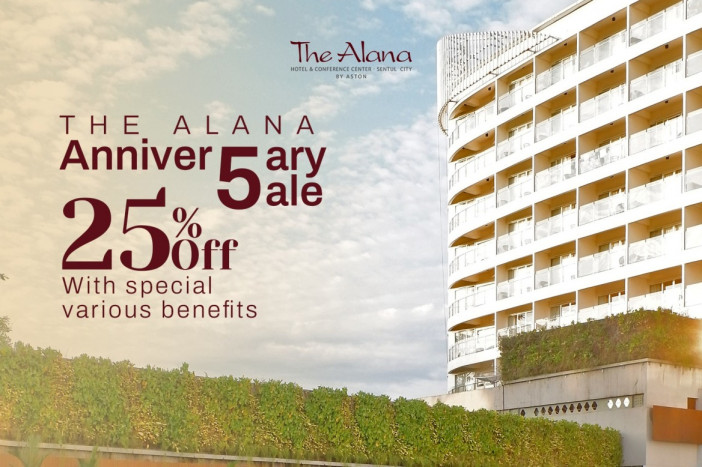 The Alana Sentul Tawarkan Promo Spesial The Alana Anniver5ary 5ale