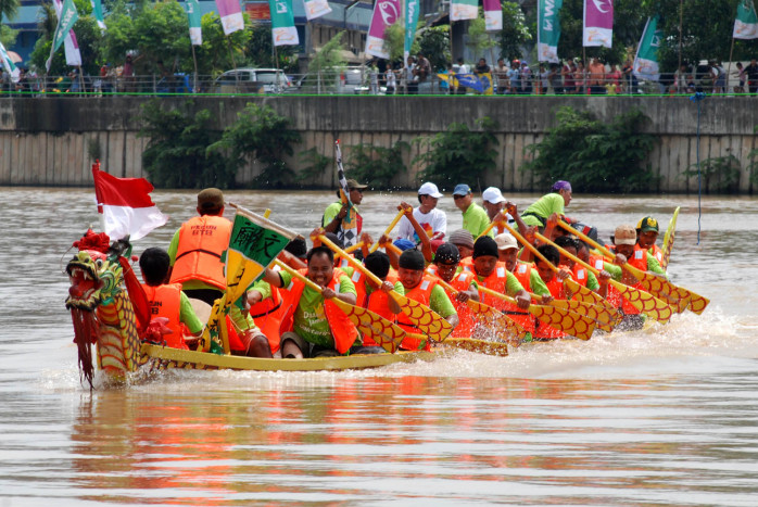 Festival Lomba Perahu Naga Kembali Berlangsung di Kota Tangerang