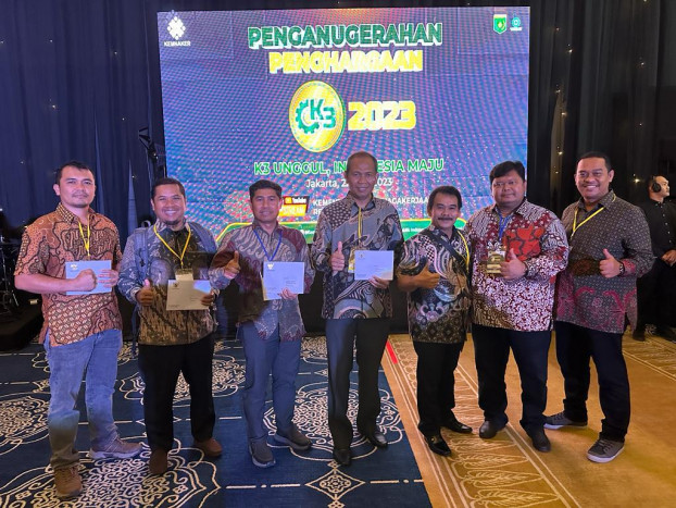PTPN IV Borong Penghargaan K3 Tahun 2023 dari Kemnaker RI