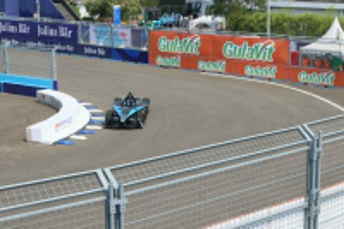 Latihan Bebas Kedua Formula E, Gunther Tercepat di AGI Jakarta Internasional Circuit