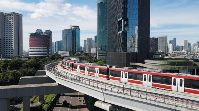 Kenalkan LRT Jabodebek, KAI Adakan Pameran di  Taman Fatahillah Jakarta
