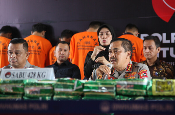 Polri Tetapkan 13 Tersangka Peredaran Narkoba Sabu dan Ekstasi di Aceh, Riau, dan Bali