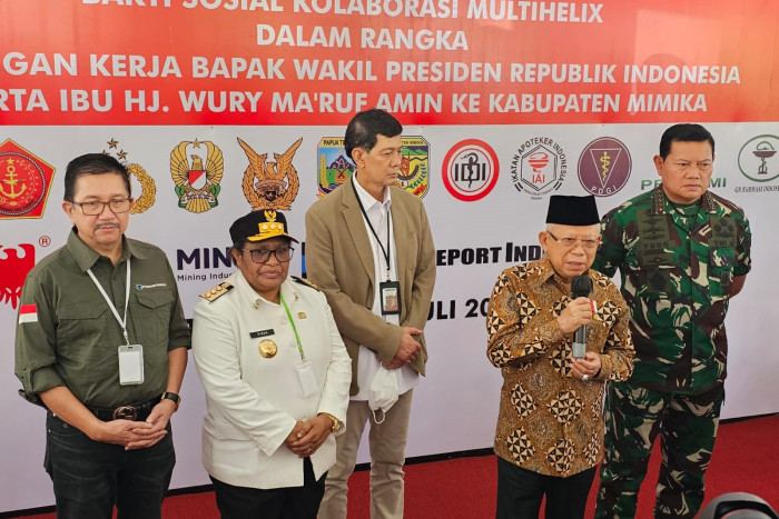 Dihadiri Wapres, Mind Id Gelar Baksos dengan PPAD Mimika