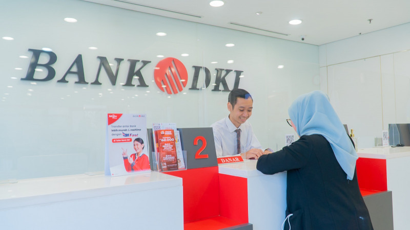 Kredit Bank DKI Merekah 14,82% Tembus Rp50 Triliun