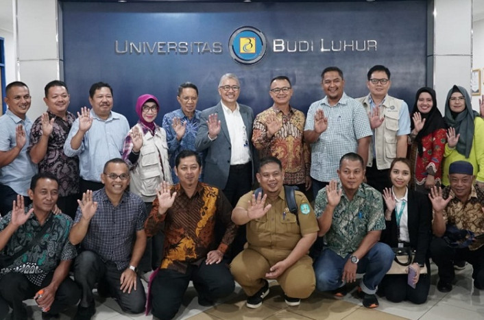Pemkab Bangka Studi Banding Pengelolaan Sampah Universitas Budi Luhur