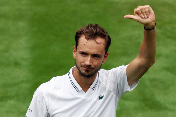 Dapat Sambutan Meriah di Wimbledon, Medvedev Mengaku Tersentuh