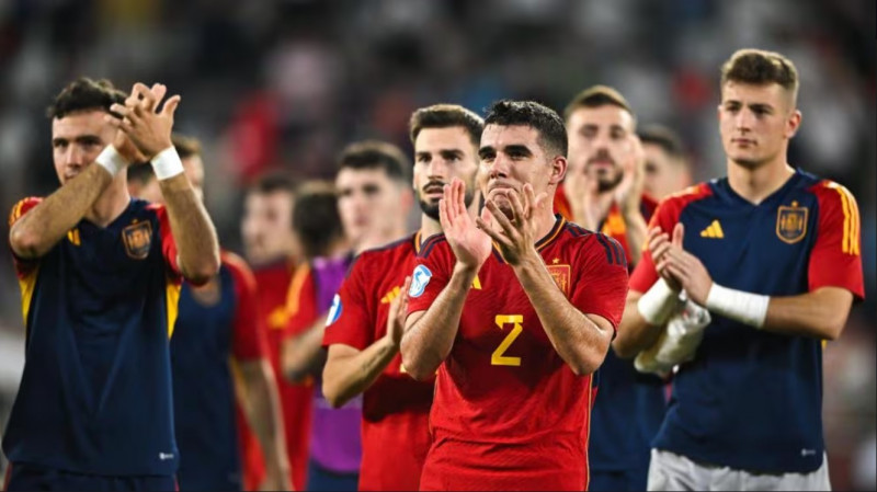 Lumat Ukraina, Spanyol Bertemu Inggris di Final Piala Eropa U-21