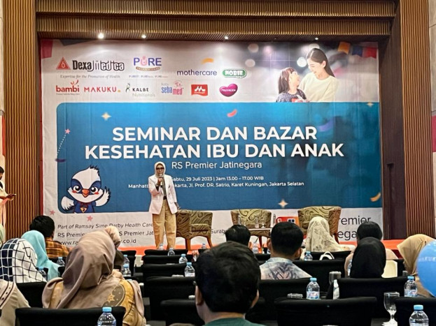 Tingkatkan Kesehatan Ibu & Anak, RS Premier Jatinegara Gelar Seminar dan Bazaar