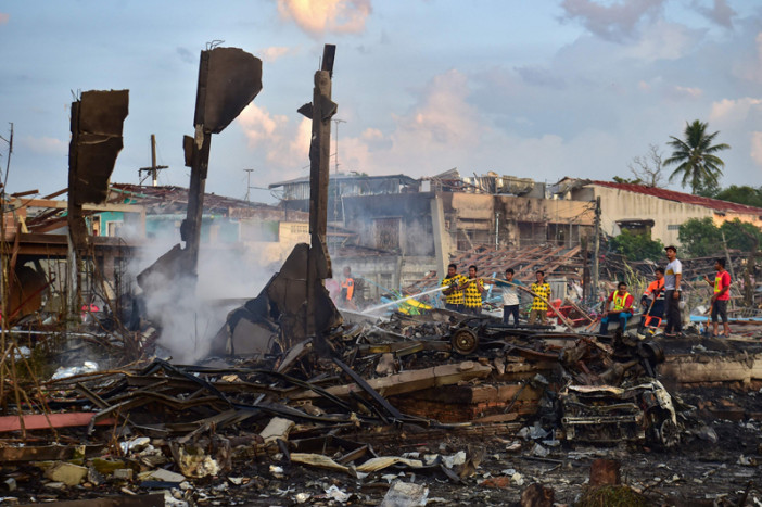 9 Orang Meninggal Akibat Ledakan Gudang Kembang Api di Thailand Selatan