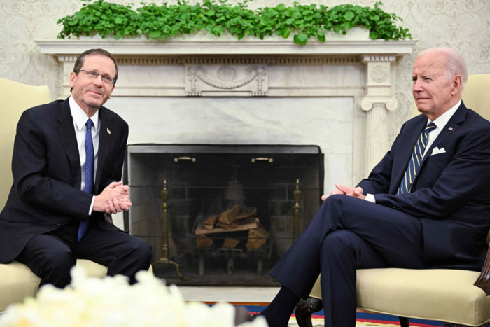 Biden dan Herzog Bahas Ketegangan Israel di Gedung Putih