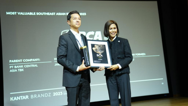 BCA Dinobatkan Nomor Satu dari 30 Brand Paling Bernilai di Asia Tenggara