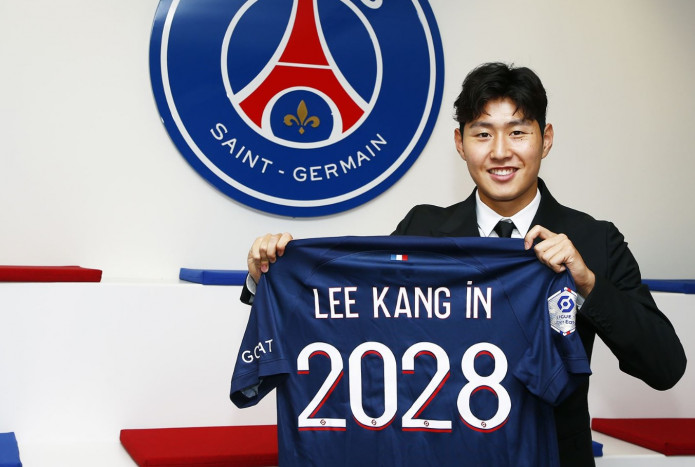 PSG Rekrut Pemain Korea Lee Kang-in