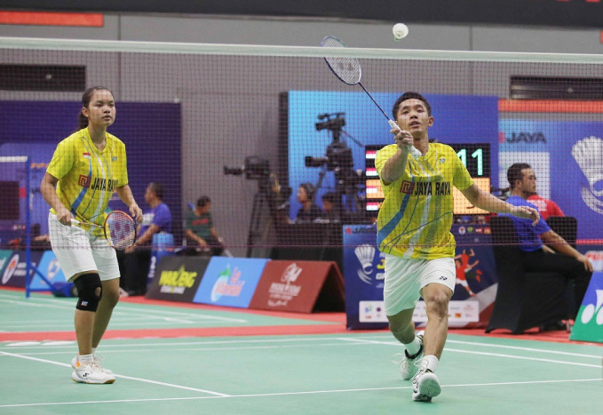 Adrian dan Ariella Lolos Ke Final Dua Nomor Jaya Raya Junior International Grand Prix 2023 