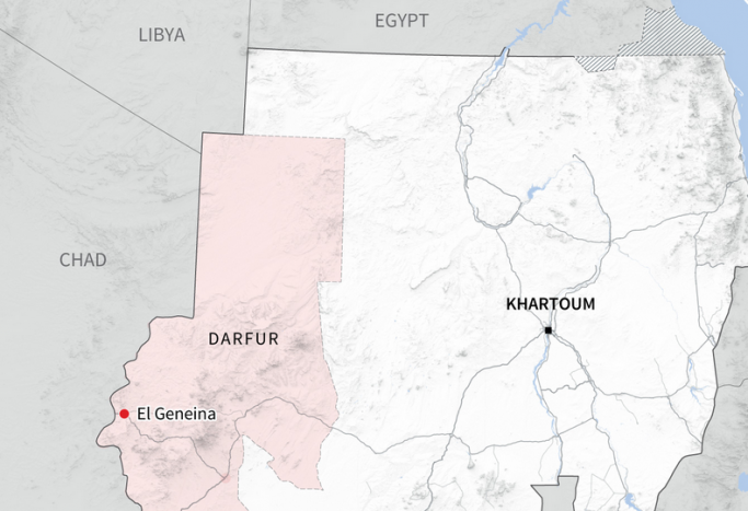 Belasan Warga Sipil Sudan Tewas dalam Pertempuran di Darfur