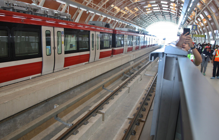 Tarif LRT Jabodetabek Dipatok Mulai Rp5 Ribu 