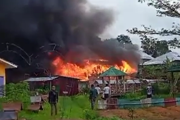 Kebakaran Hanguskan Pondok Pesantren di Kabupaten Lebong