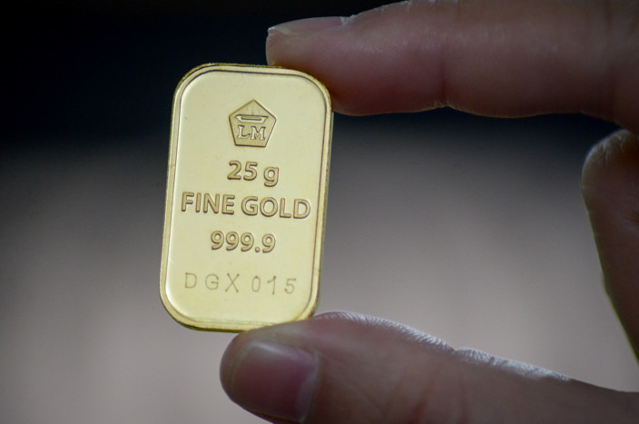 Harga Emas Antam Hari Ini Rp1.076.000 per Gram