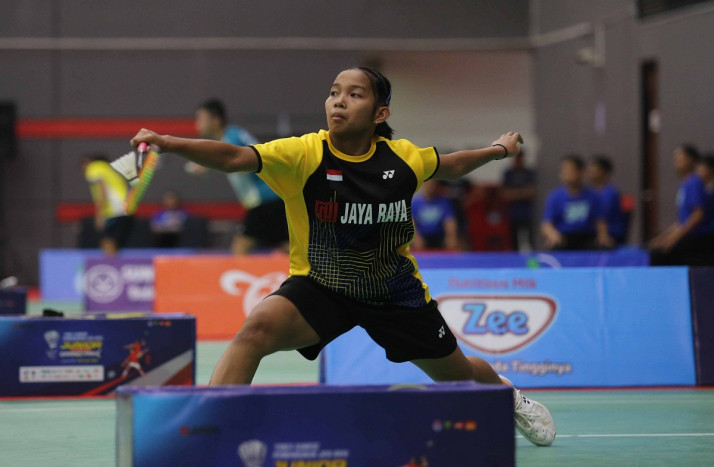 Miftaqul Ke Semifinal Kategori U-15 Jaya Raya Junior International Grand Prix 2023