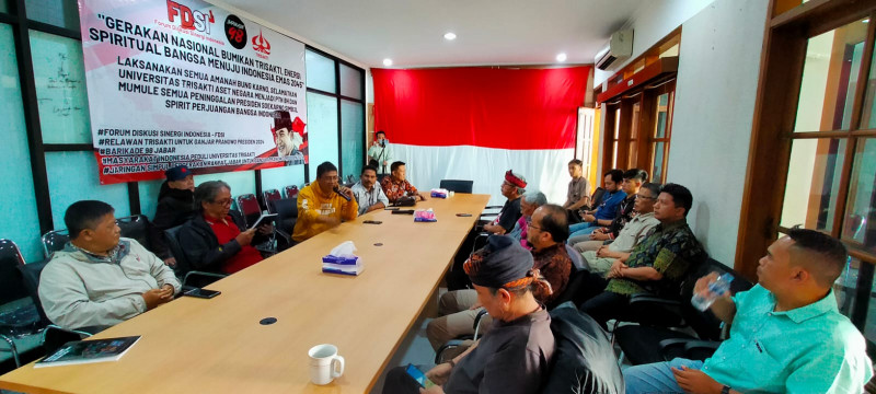 Sejumlah Aktivis di Bandung Usung Gerakan Nasional Bumikan Trisakti