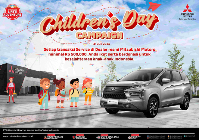 MMKSI Kampanye Mitsubishi Motors Peduli Anak Indonesia