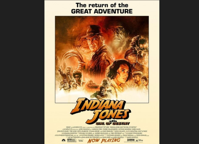 Film Terbaru Indiana Jones Puncaki Box Office
