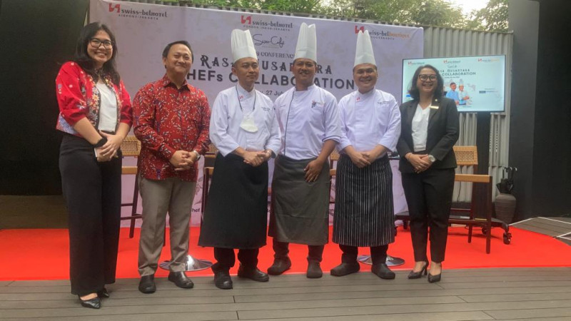 Six Hands 'Rasa Nusantara' Kolaborasi Tiga Chef Handal dari Swiss-Belhotel International