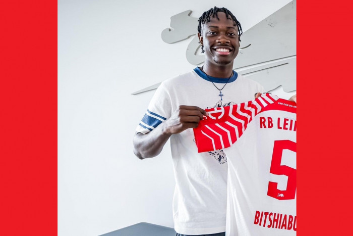 RB Leipzig Datangkan El Chadaille Bitshiabu, Bek Muda dari PSG