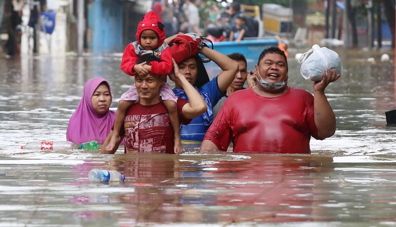 Indonesia Dilanda 1.848 Bencana Sepanjang 2023