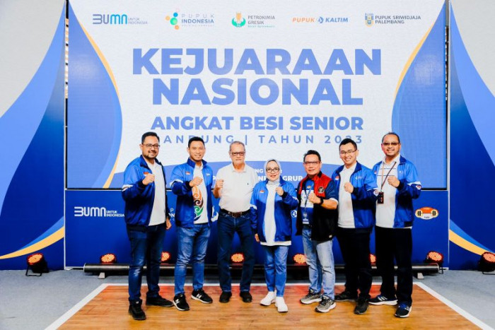 Pupuk Indonesia Dukung Kejuaraan Nasional Angkat Besi Senior 2023 