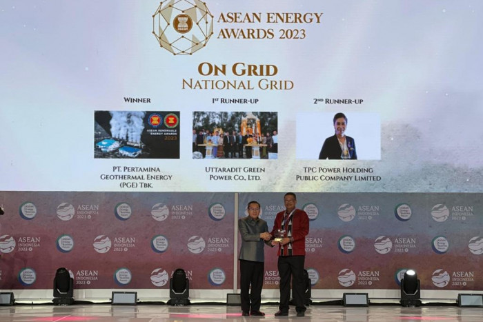 PLTP Unit 5 PGE Kamojang Raih ASEAN Energy Awards