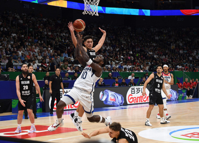 AS Menang di Laga Pembuka Kejuaraan Dunia Bola Basket