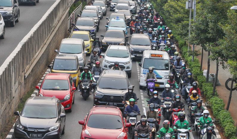Hampir Satu Juta kendaraan Bermotor dari Bodetabek Masuk ke Jakarta Tiap Hari