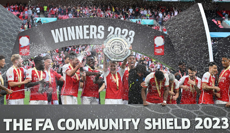 Kalahkan City Lewat Adu Penalti, Arsenal Juara Community Shield