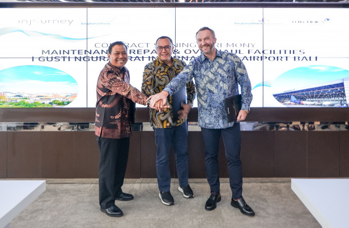 Kerja Sama Tiga Perusahaan Kembangkan Infrstruktur Perbaikan Pesawat di Bali