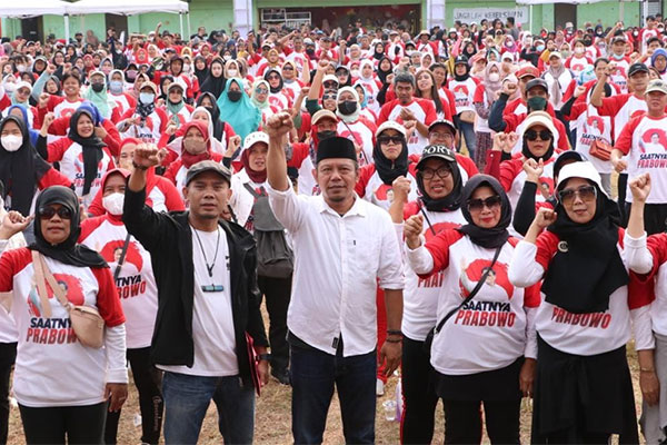 Relawan RK Turun di Seluruh Jabar untuk Menangkan Prabowo