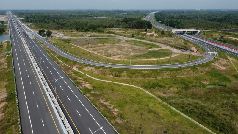 Peresmian Jalan Tol Indrapura Tunggu Jadwal Presiden Jokowi