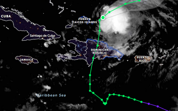 WNI di Republik Dominika dan Haiti Waspadai Badai Franklin