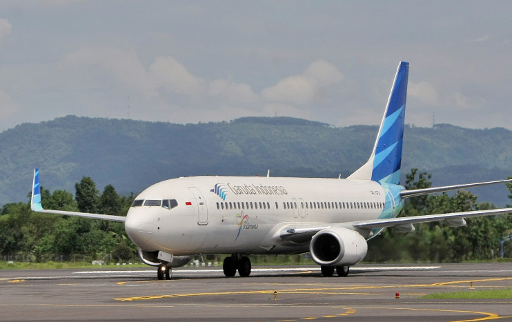 Garuda Indonesia Uji Coba Bioavtur pada Mesin Pesawat B737-800 NG