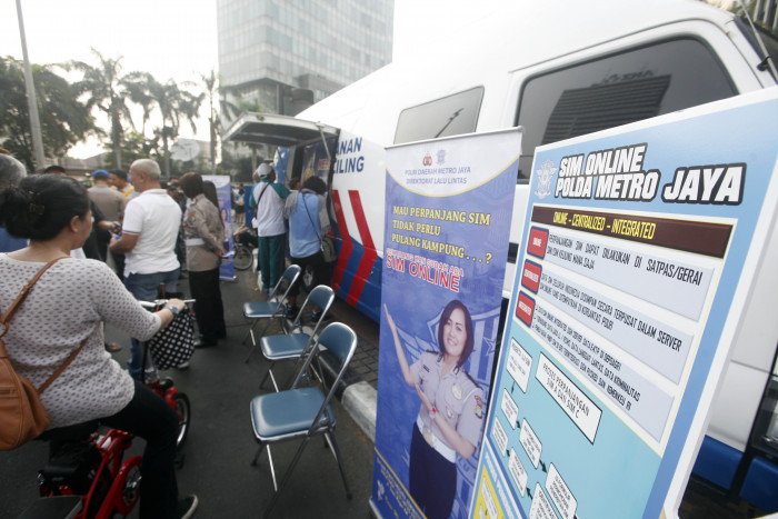 Layanan SIM Keliling Polda Metro Jaya Tutup Hari Ini