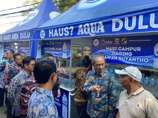 Danone-AQUA dan Pemkot Bandung Revitalisasi Area Kuliner di RS Hasan Sadikin